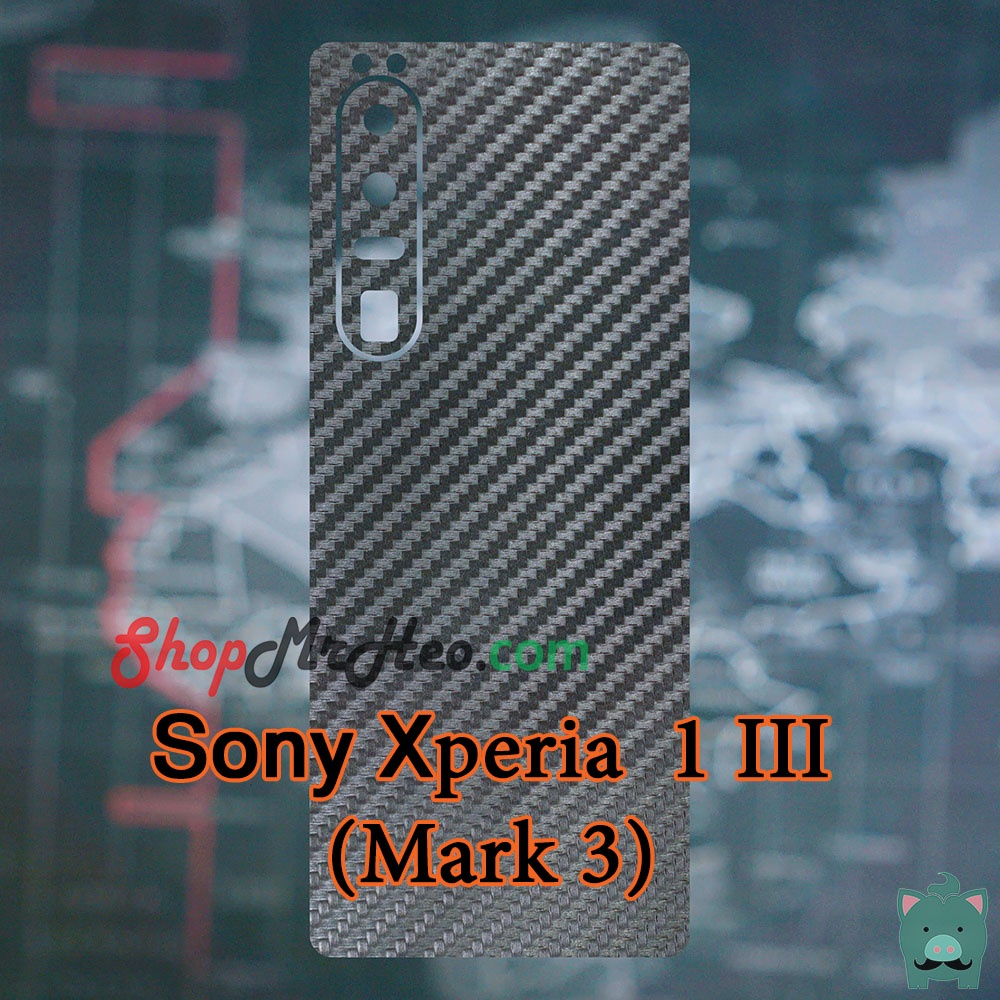 Dán Skin Màu Mặt Sau Lưng Nhôm Xước Sony Xperia 1 - Sony 1 II  - Sony 1 III