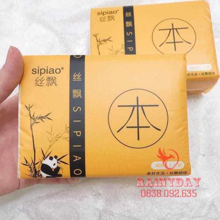 Giấy Ăn Gấu Trúc SIPIAO - Khăn Giấy Ăn SIPAO