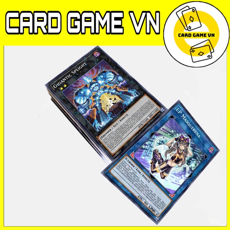 Bài YuGiOh - Bộ 54 lá bài Splight Deck - Card Game VN