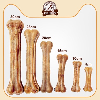 Xương ống da bò dài cho chó gặm bổ sung dinh dưỡng 5-30cm Petshop Yến Châu