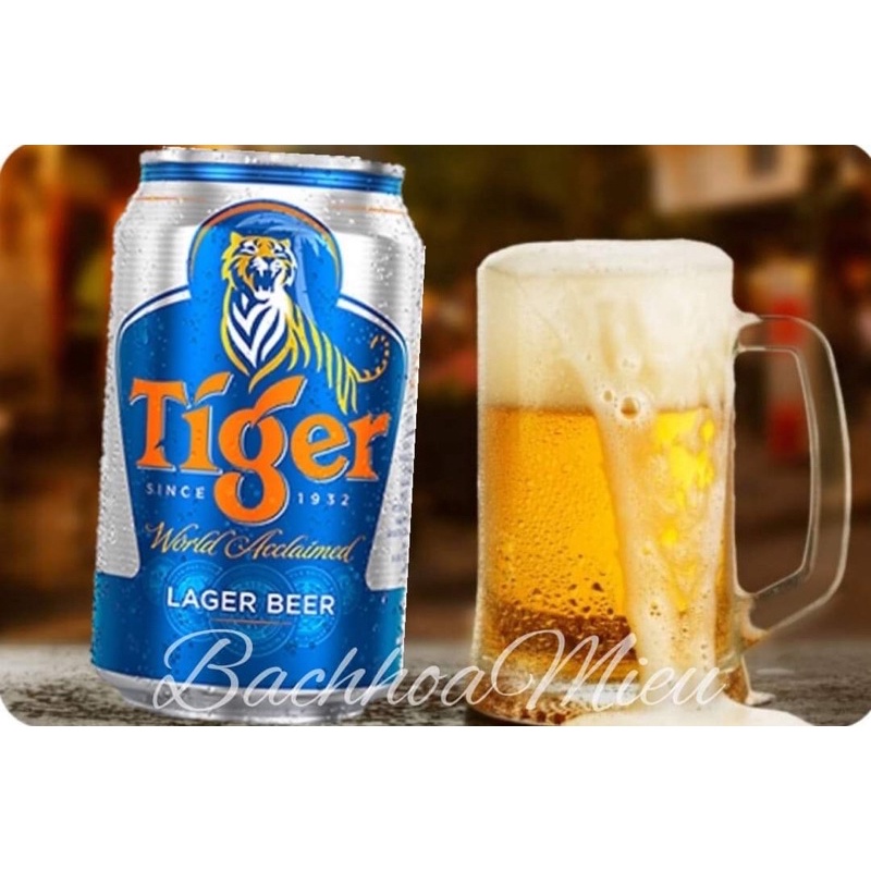 Bia Tiger lon 330ml HSD tháng 9/2022 update liên tục