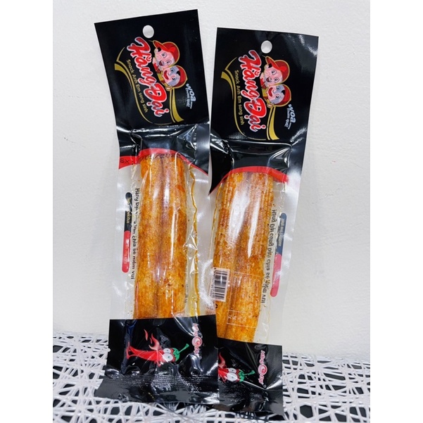 COMBO 10 GÓI Bim bim snack anh em song sinh Hằng Đại 26g, bim bim cay càng ăn càng ngon kích thích vị giác