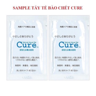 Sample cure tẩy da chết cure nhật bản