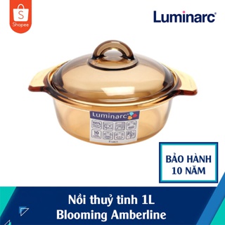 Nồi Thủy Tinh Luminarc Vitro Blooming Amberline H6721 1L