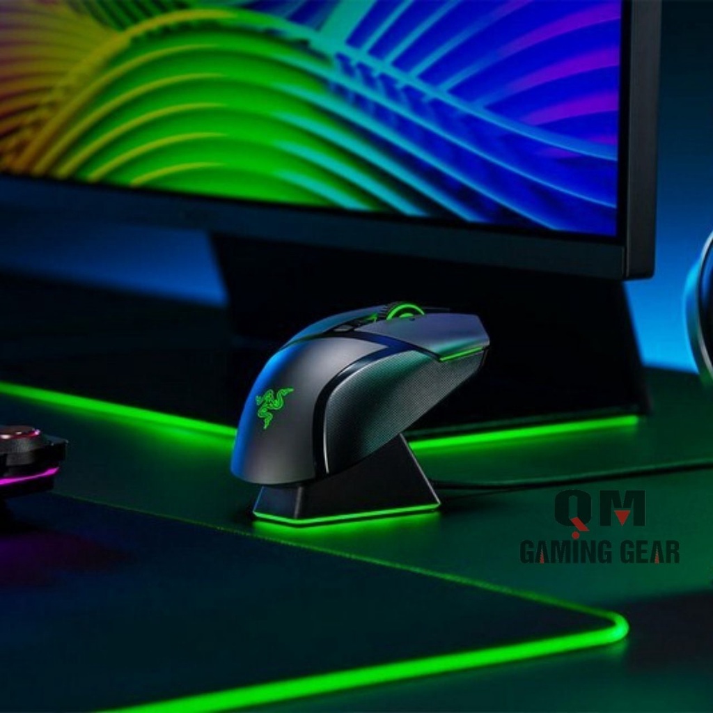 Chuột chơi game không dây Razer Basilisk Ultimate Likenew Fullbox kèm dock sạc