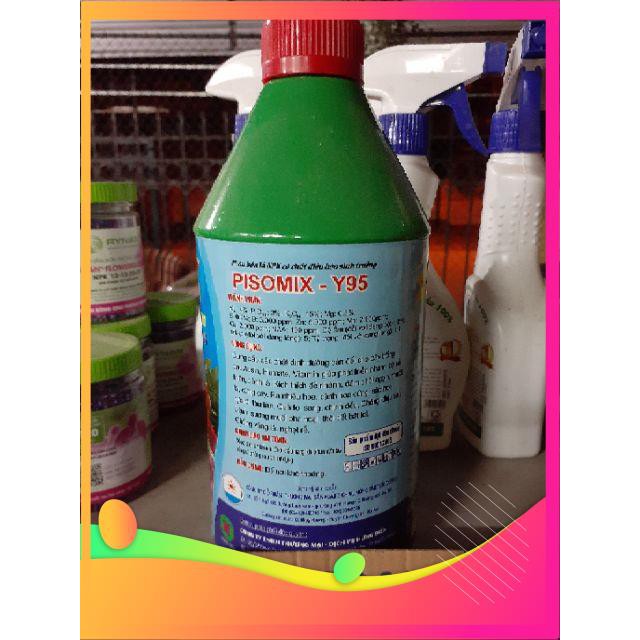 Phân bón chuyên dùng cho hoa cây cảnh PISOMIX_ Y95 Chai 1l