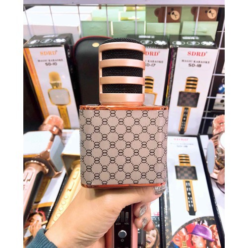 mic hát bluetooth SD 18 - mic hát Bluetooth SD18
