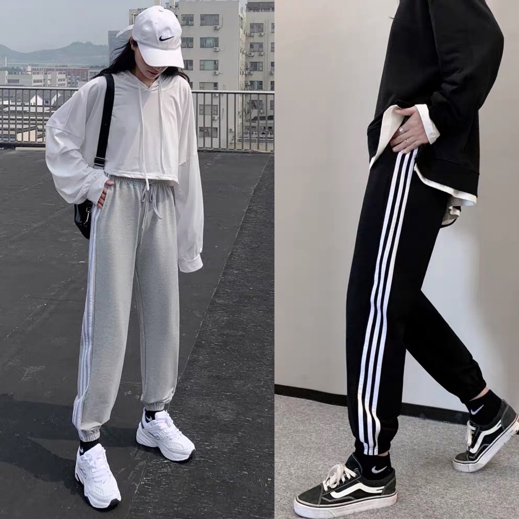 Quần Jogger 3 Sọc Nam Nữ Ulzzang Unisex Nekosg JG3S