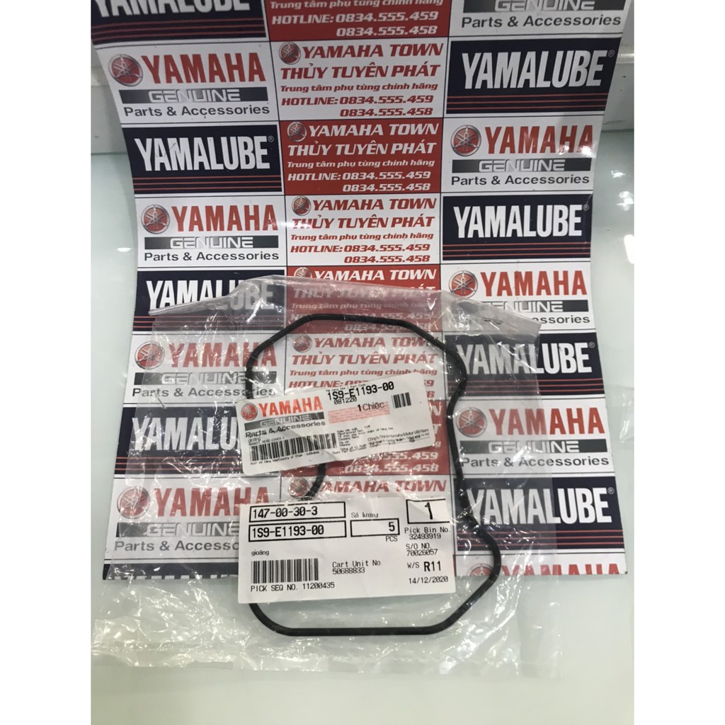 Gioăng - sin nắp đầu bò Exciter 135 Ex135 năm 2010 chính hãng Yamaha