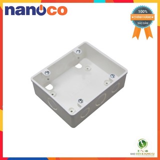 ĐẾ ÂM NANOCO DÙNG CHO MẶT THIẾT BỊ PANASONIC ( NHỰA CHỐNG CHÁY )