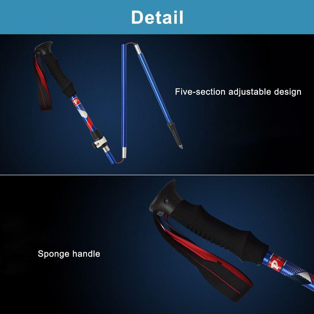 Gậy Đi Bộ Gấp Gọn Được 6 Kiểu Tùy Chọn