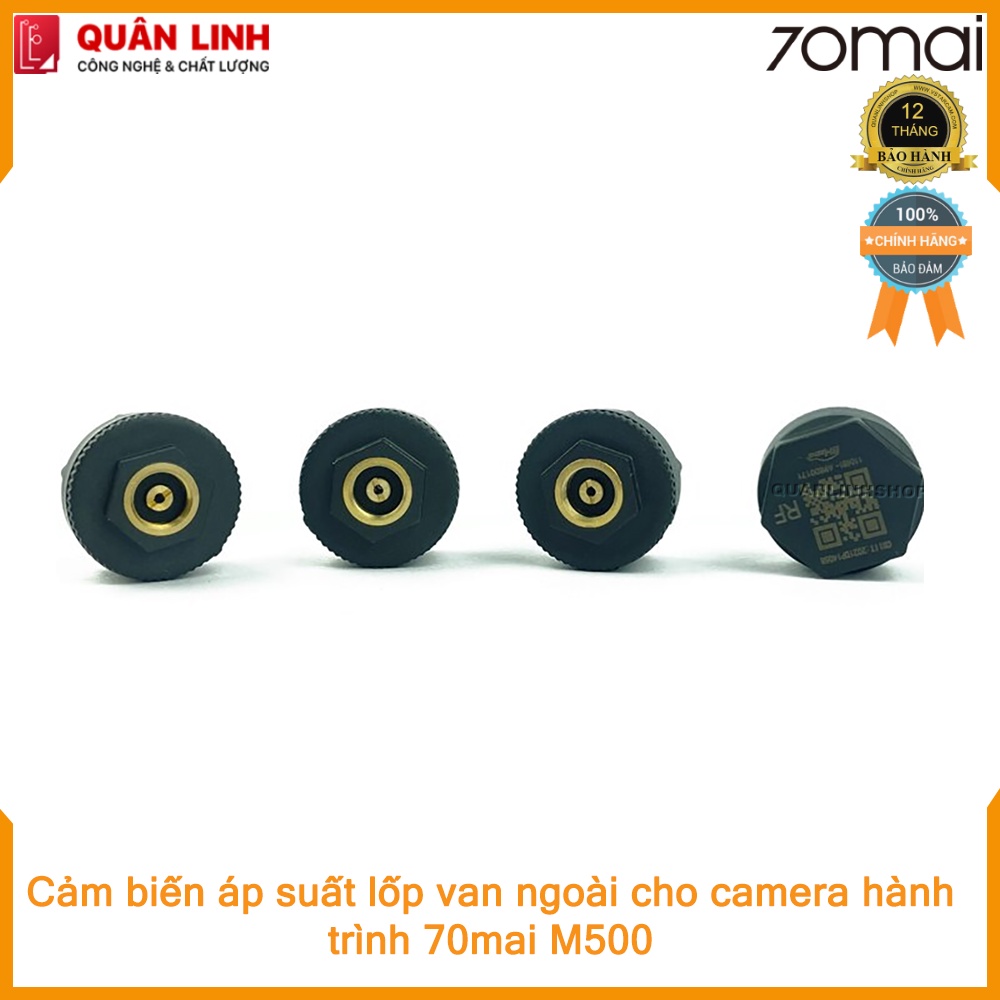 Cảm biến áp suất lốp 70mai External TPMS Sensor dùng cho Camera hành trình M500