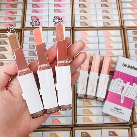✨ ❄️❄️Phấn mắt dạng thỏi Novo Eyes Shadow 2 Line❄️❄️