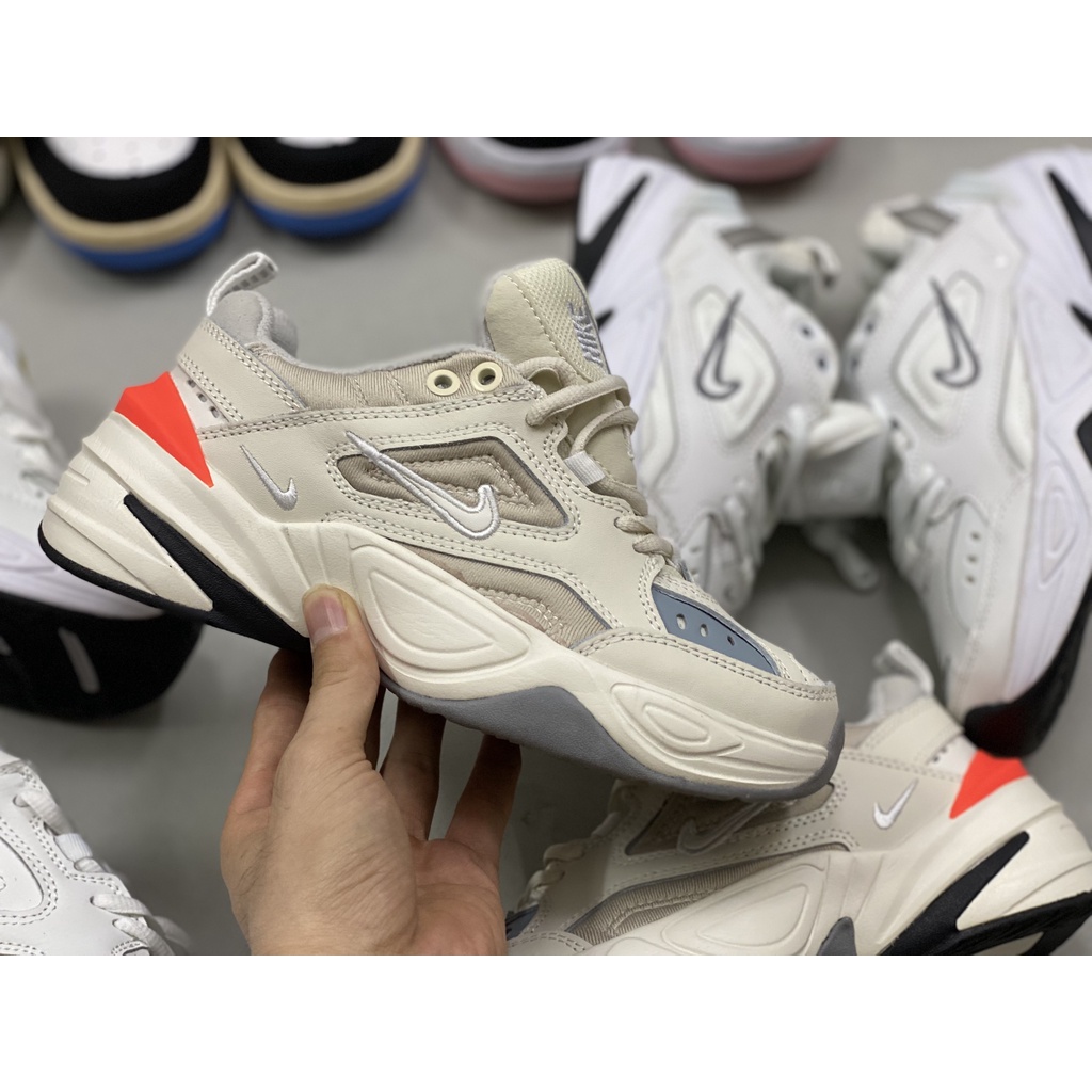 [VIDEO ẢNH THẬT- Sneakers WIN] giày Thể Thao M2K Gót Vàng-Cam-Xám S.C Full PK+ BOX BILL | BigBuy360 - bigbuy360.vn