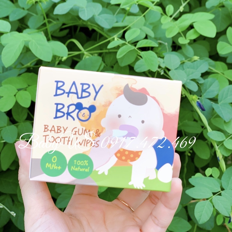 RƠ LƯỠI BABYBRO CHĂM SÓC RĂNG MIỆNG CHO BÉ