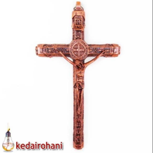 Dây Treo Trang Trí Hình Chúa Jesus Bằng Đồng 27cm Nhiều Màu Sắc