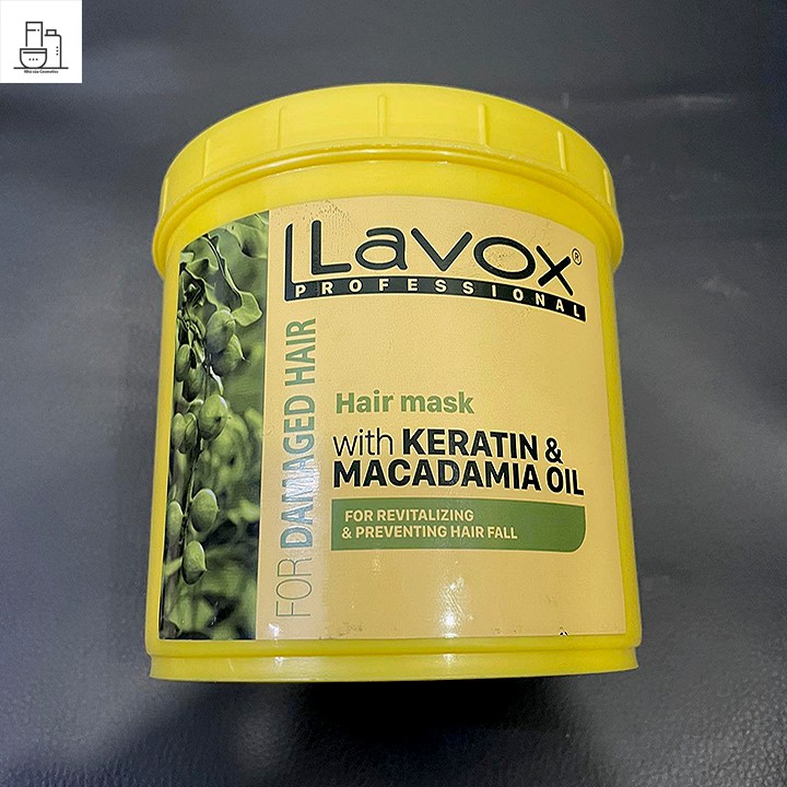 KEM Ủ HẤP HỒI SINH TÓC KERATIN & MACADAMIA OIL LAVOX