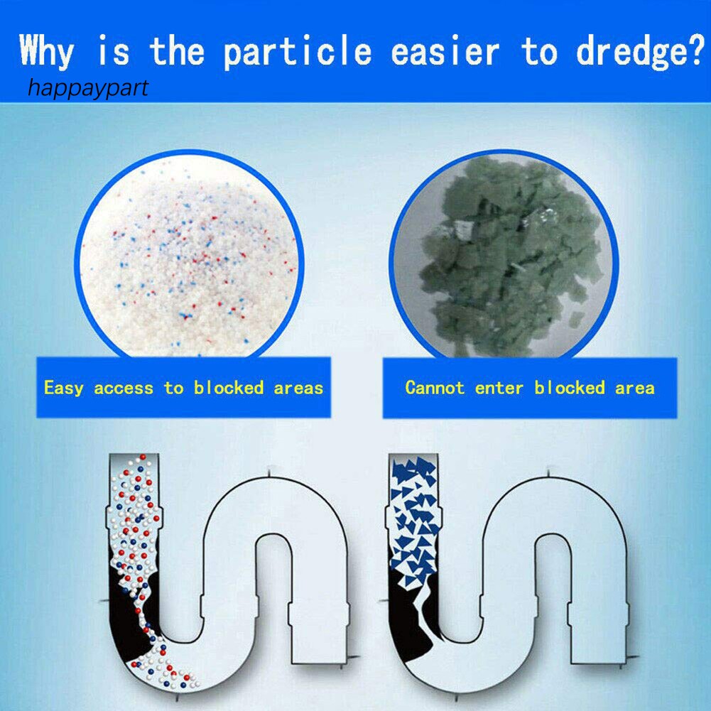 ❂Phụ Kiện Cho Xe Rxjjj Chất Lượng Cao❂Bột Vệ Sinh Ống Thoát Nước Bồn Rửa Chén 50g