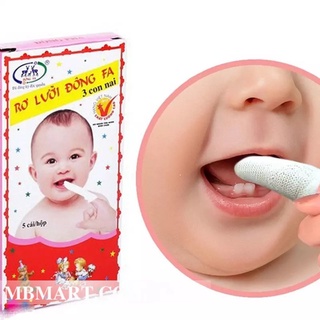 Gạc Rơ Lưỡi Cho Bé Đông Pha Vệ Sinh Răng Miệng