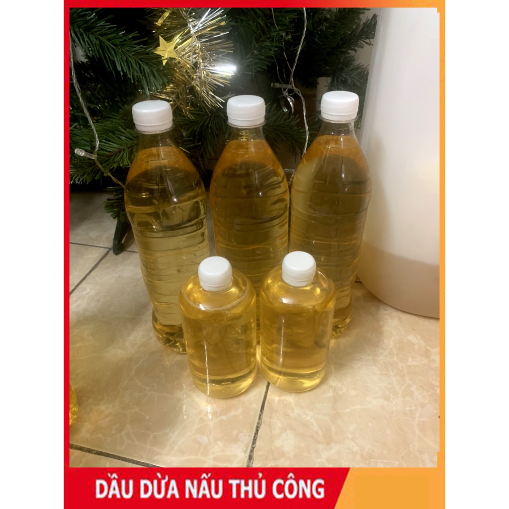 [SIÊU SALE] 10 Lit - dầu dừa Bến Tre nấu thủ công rất thơm ( chống nẻ , rạn da , chống . hăm)