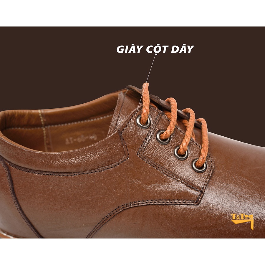 [ 5CM ] Giày Tăng Chiều Cao Nam T&amp;TRA T68NV