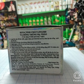 Kem enya đông trùng hạ thảo
