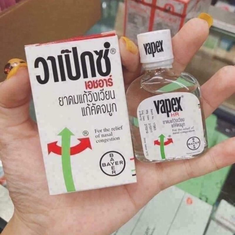 Dầu gío thông mũi vapex thái lan 14ML