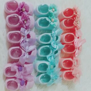 Sét 3 đôi tất nơ hài cho bé