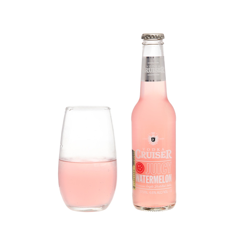 Nước Trái Cây lên men Vodka Cruiser Watermelon – Chai 275ml