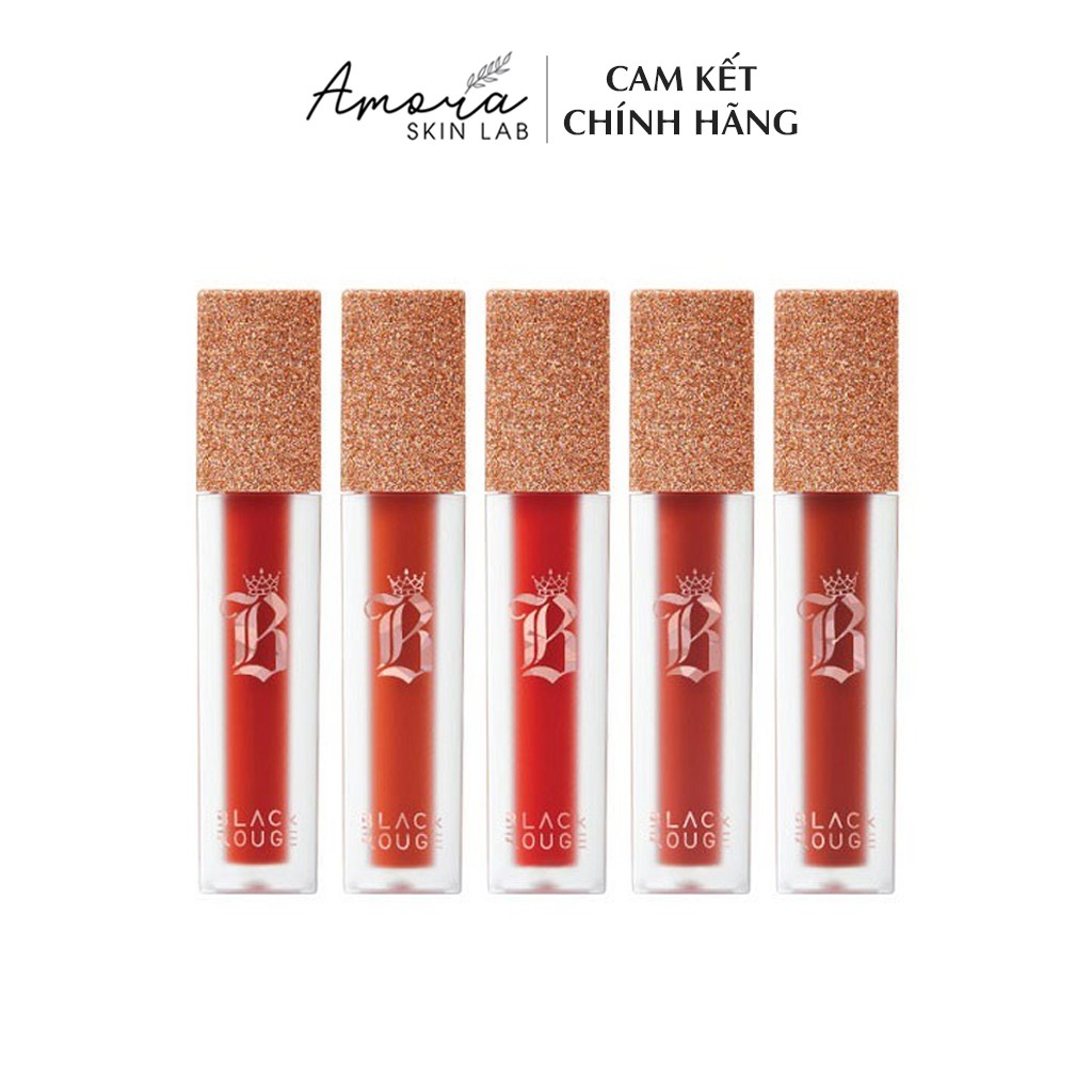Son Kem Lì Black Rouge Air Fit Velvet Tint Version 7 - Velvet Crown ( sẵn full màu ) - Amora Skinlab