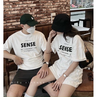 Áo phông in chữ sense 3️⃣1️⃣5️⃣8️⃣