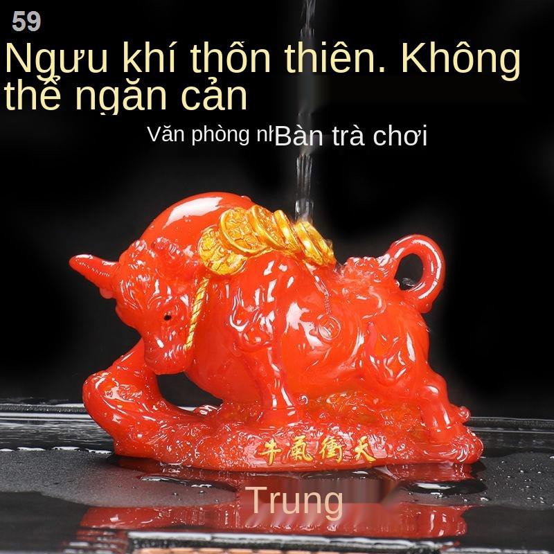 Đồ trang trí thú cưng trà đổi màu cửa hàng táo sáng tạo  Kung Fu Tea Set phụ kiện Thỏiy mắn Jin Chan kiếm tiề