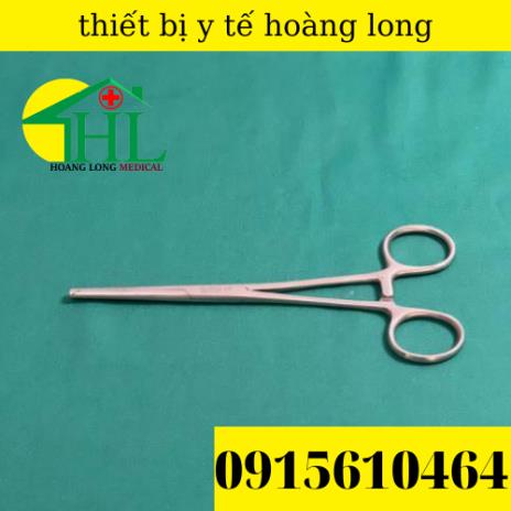Panh Y Tế, Pen Kẹp Y Tế, Panh Thẳng Có Mấu 16cm - Hàng Pakistan