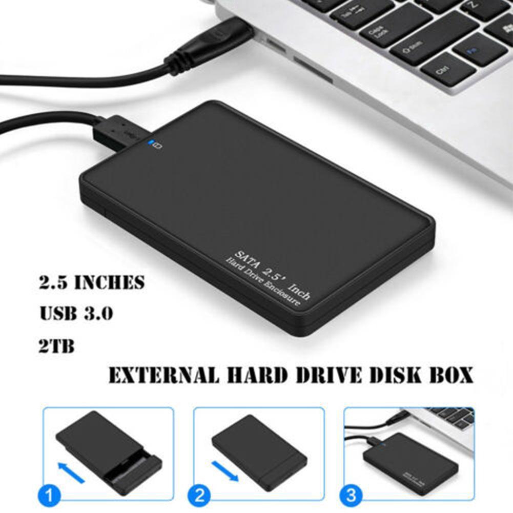 Hộp đựng ổ cứng ngoài USB 3.0 2TB siêu mỏng nhỏ gọn tiện lợi F7K2 | BigBuy360 - bigbuy360.vn