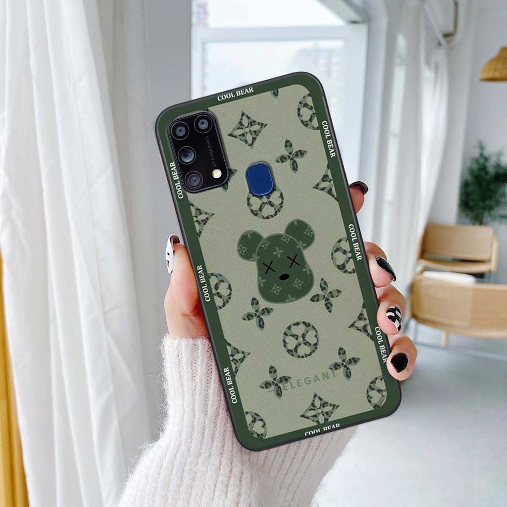 Ốp lưng điện thoại Samsung M31 fendy, búp bơ rì, kaws thời trang, vỏ ốp thời trang rẻ đẹp
