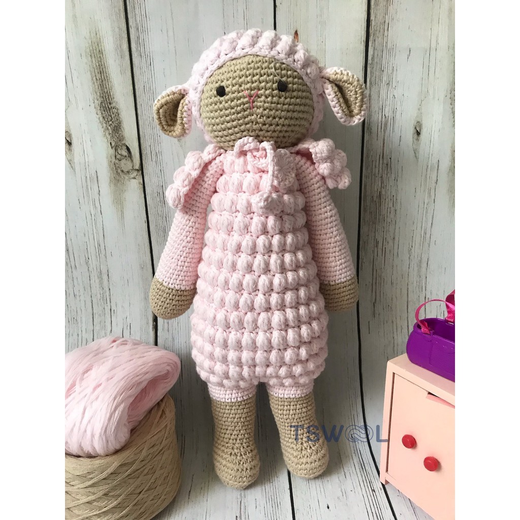 Thú len Cừu Shaun - len handmade