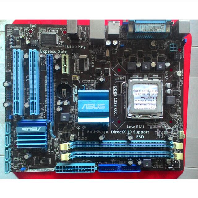 Mainboard ASUS G41 -  P5G41T-M LX - SOCKET 775 DDR3 - RENEW BẢO HÀNH 12 THÁNG 1 ĐỔI 1