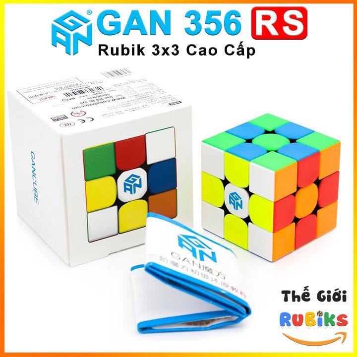 [Sốc] Rubik Gan 356 RS 3x3 Rubik - Siêu Phẩm Rubik Gan RS 3x3x3 Cube Rubik 3 Tầng
