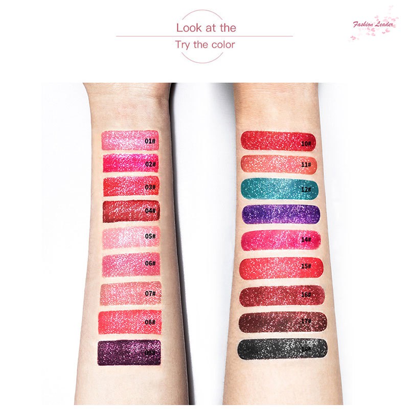 (hàng Mới Về) Son Bóng Dạng Lỏng 5ml Lâu Trôi Không Dính Chống Thấm Nước Màu Sắc Lấp Lánh | BigBuy360 - bigbuy360.vn