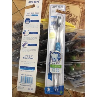 Bàn Chải Đánh Răng Hàn Quốc Siêu Mềm 0,01mm
