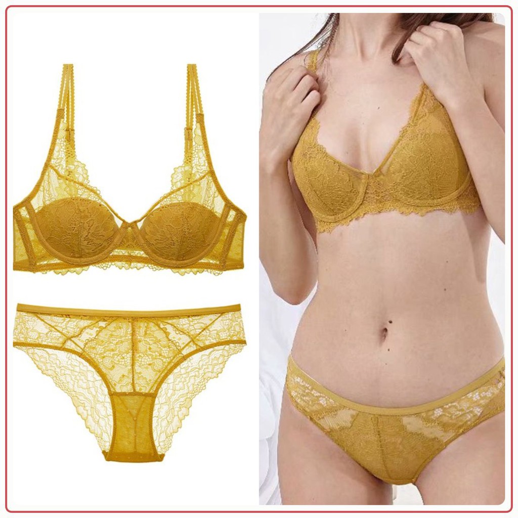 Bộ đồ lót , nội y ren xuyên thấu gợi cảm cho nàng ngực nhỏ - 05