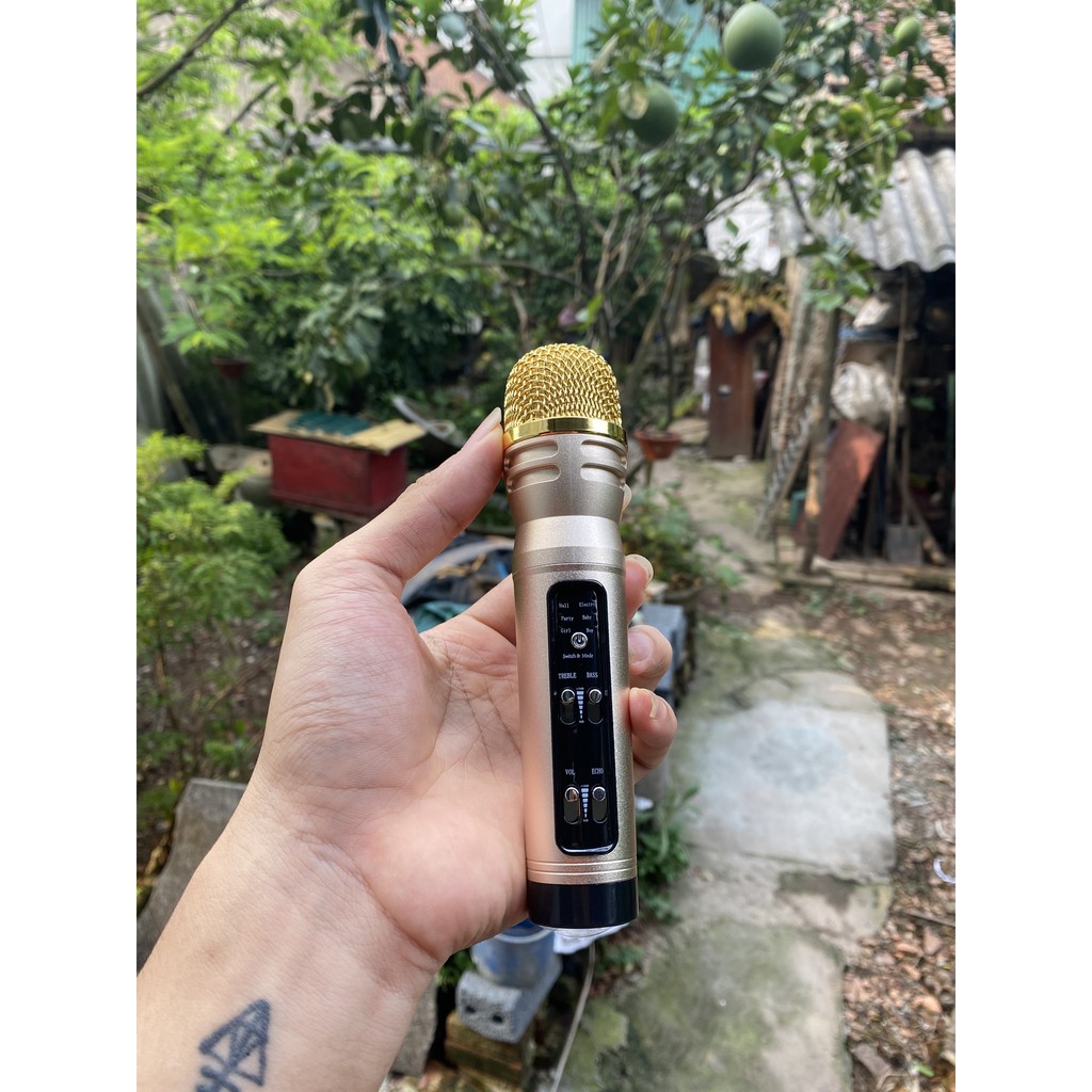 Mic C28 Blutooth ⚡FREE SHIP⚡ Hỗ Trợ Hiệu Ứng Gỉa Giọng , Autotune , Livestream Facebook , Bigo . Chất Âm Cực Hay