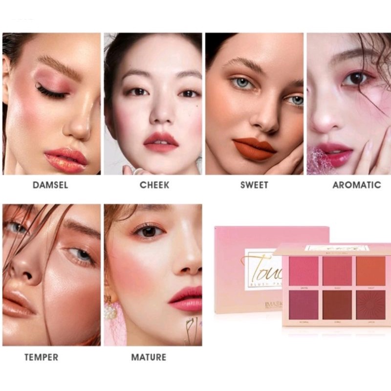 Phấn Má hồng imagic 6 ô màu