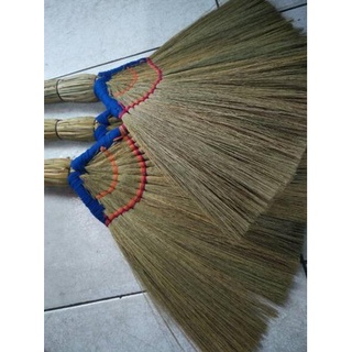✓ Bàn Chải Lau Sàn Bằng Mây Truyền Thống Có Tay Cầm