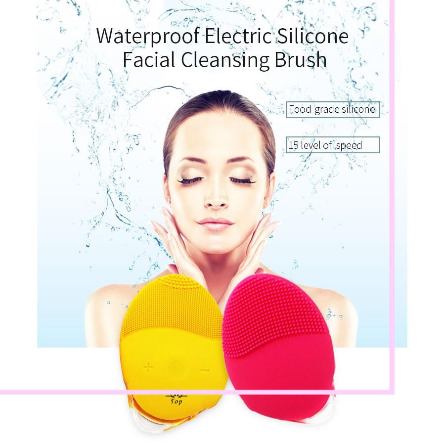 Máy Rửa Mặt  Cao Cấp Và Mát Xa Da Mặt Top Cho Da Nhạy Cảm. Đầu Chải Mềm Mại Đánh Bật Bụi Và Dầu - Beauty Top Spot | BigBuy360 - bigbuy360.vn