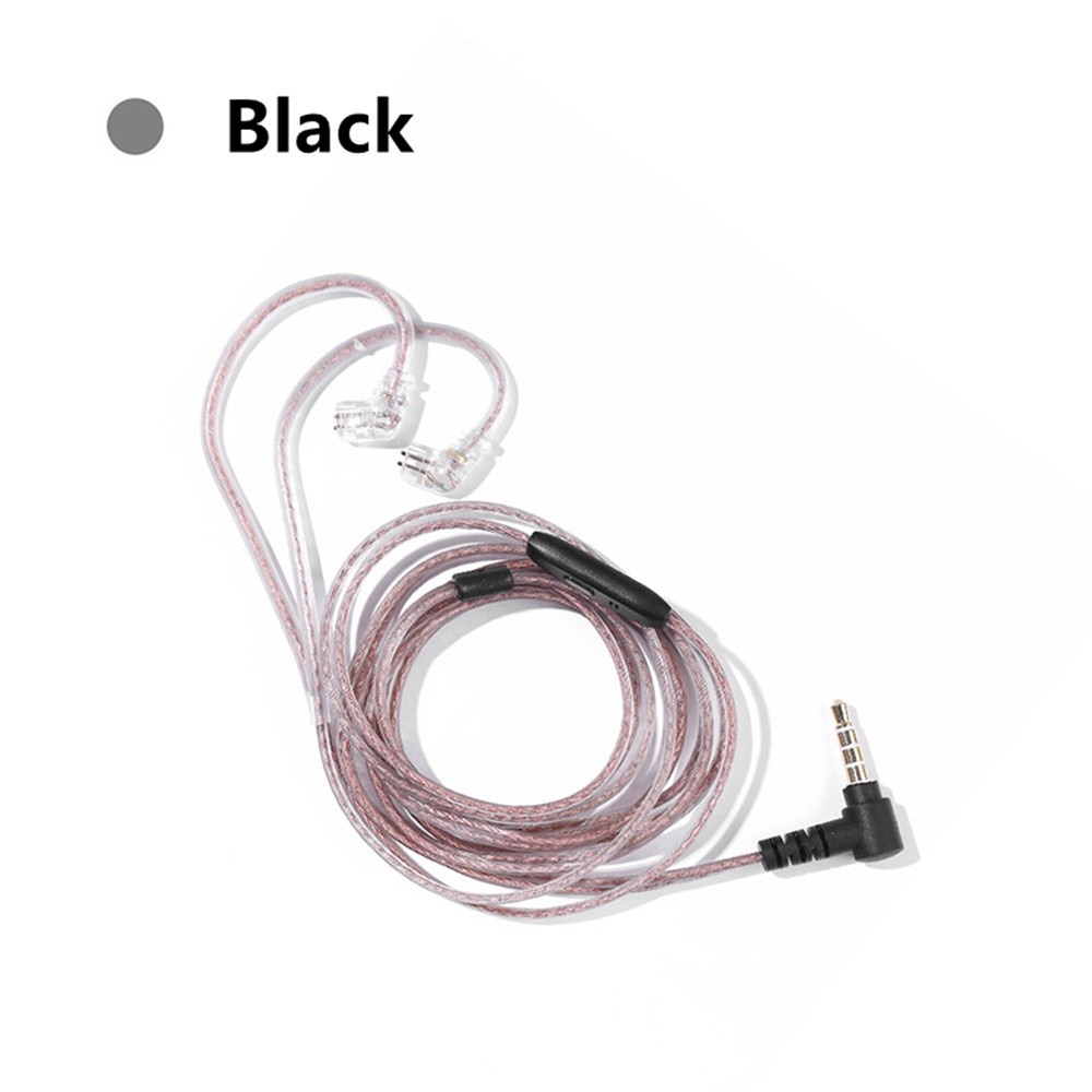 Dây Cáp Nâng Cấp Jcally PJ2 5N OFC Màu Bạc Với Dây Cáp MMCX 2Pin 0.78mm QDC Cho SE215 KZ ZEX EDX PRO ZSN PRO X MT1