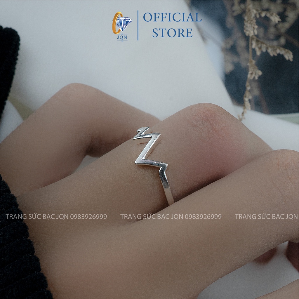 Nhẫn Bạc Nữ JQN N48 Mẫu Nhẫn hở