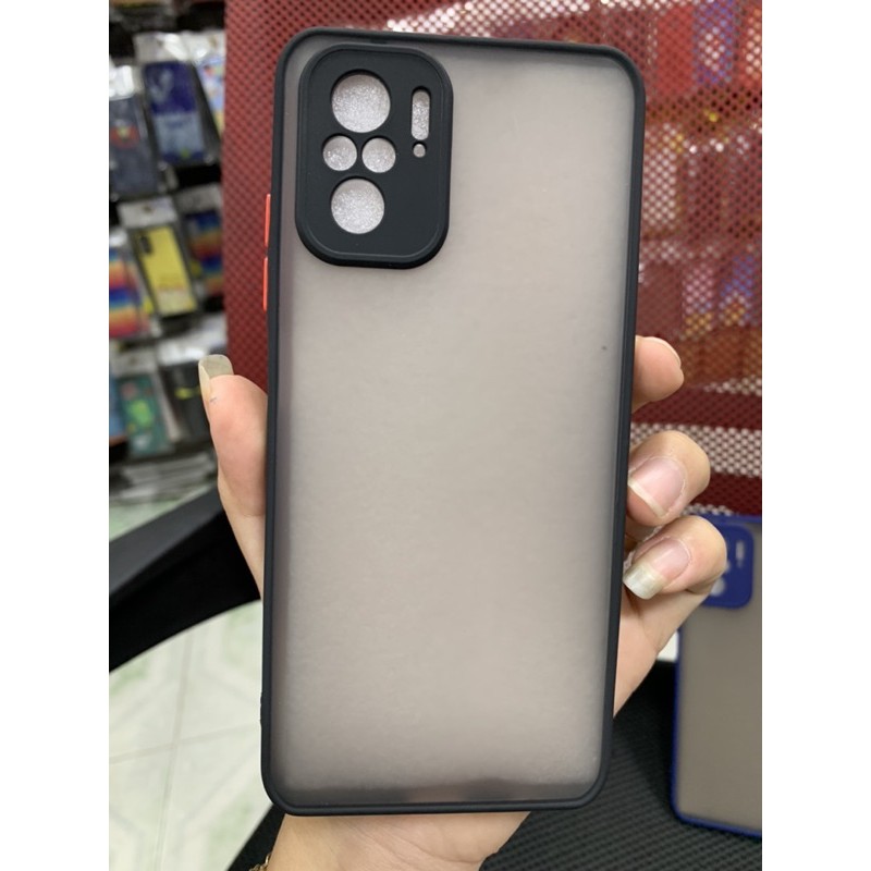 Ốp lưng Xiaomi redmi Note 10 viền dẻo màu lưng nhám mờ bảo vệ camera