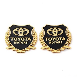 Bộ 2 Logo Bông lúa Toyota