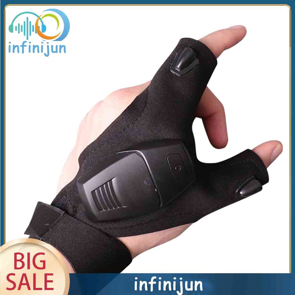 Găng Tay Câu Cá Có Đèn LED